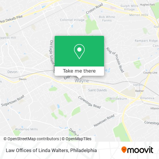 Mapa de Law Offices of Linda Walters