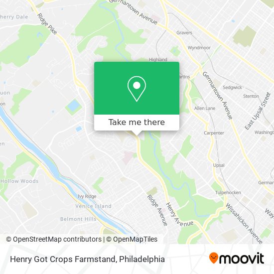 Mapa de Henry Got Crops Farmstand