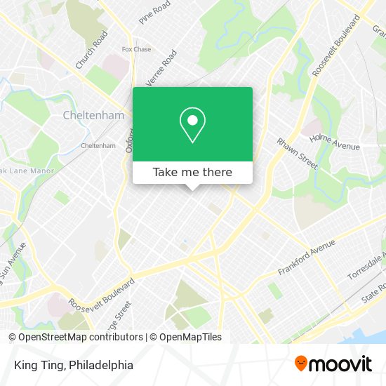 King Ting map