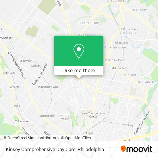 Mapa de Kinsey Comprehensive Day Care