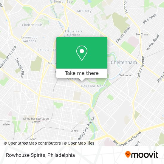 Rowhouse Spirits map