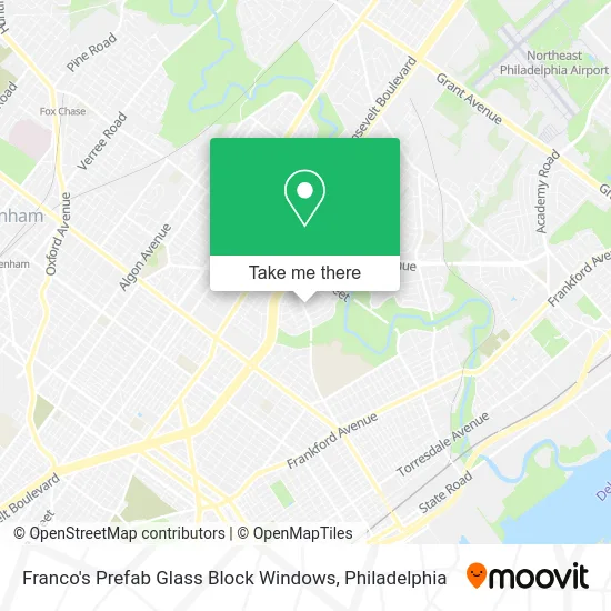 Franco's Prefab Glass Block Windows map
