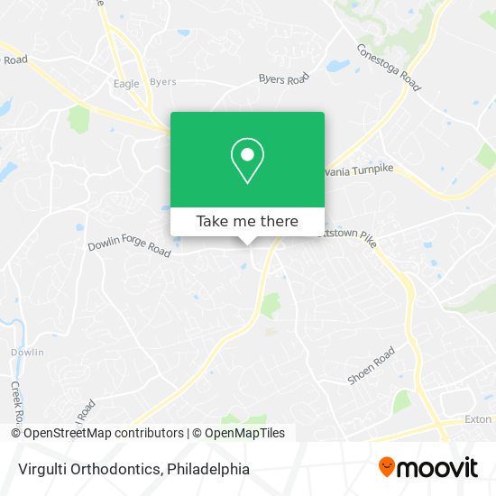 Virgulti Orthodontics map