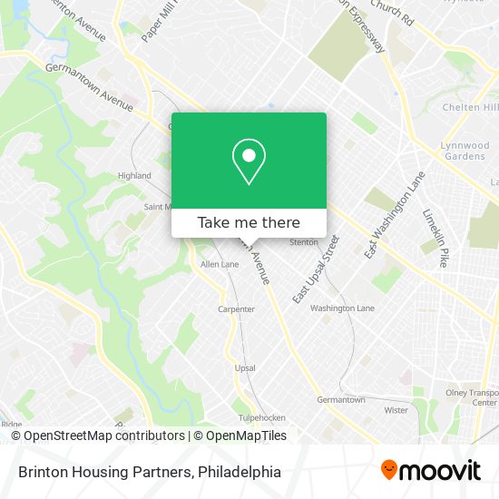 Mapa de Brinton Housing Partners