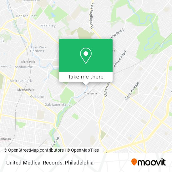 Mapa de United Medical Records