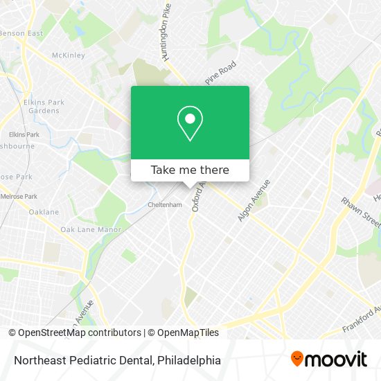 Mapa de Northeast Pediatric Dental