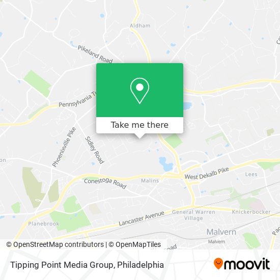 Tipping Point Media Group map