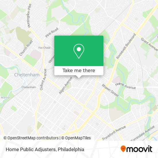 Home Public Adjusters map