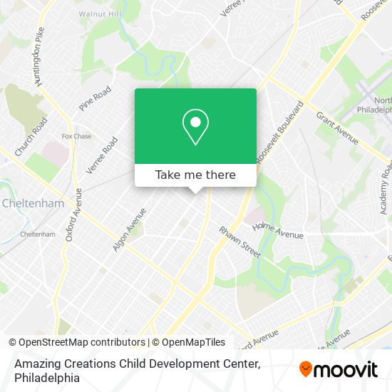 Amazing Creations Child Development Center map