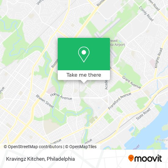 Mapa de Kravingz Kitchen