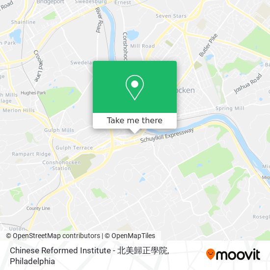 Mapa de Chinese Reformed Institute - 北美歸正學院