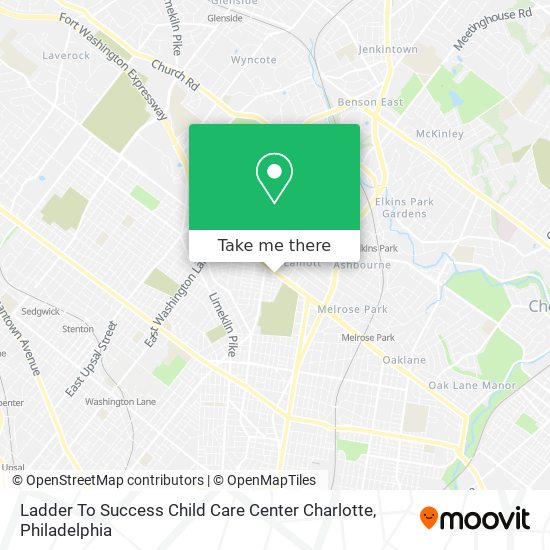 Ladder To Success Child Care Center Charlotte map