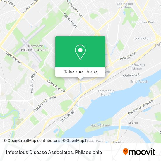 Infectious Disease Associates map