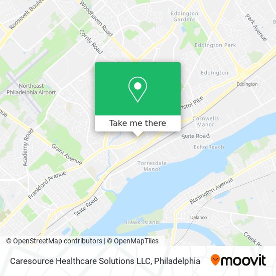 Mapa de Caresource Healthcare Solutions LLC