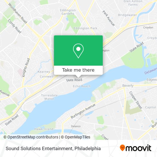 Sound Solutions Entertainment map