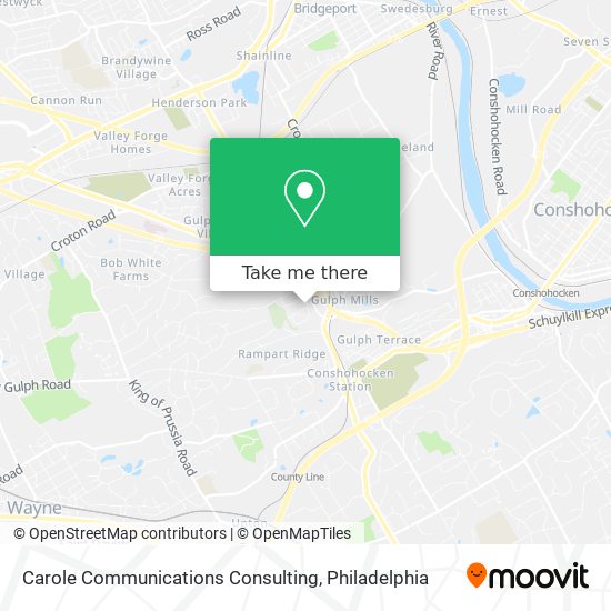 Carole Communications Consulting map