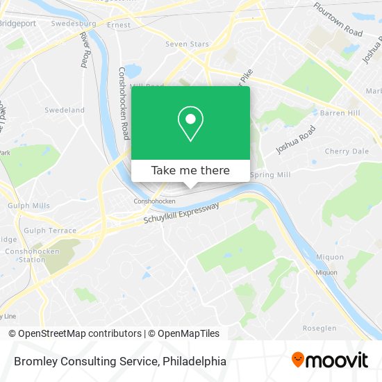 Mapa de Bromley Consulting Service