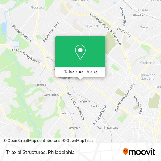 Triaxial Structures map