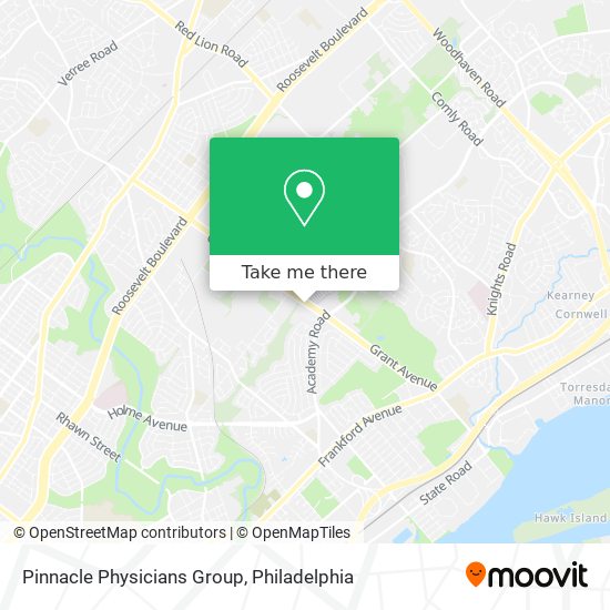 Mapa de Pinnacle Physicians Group