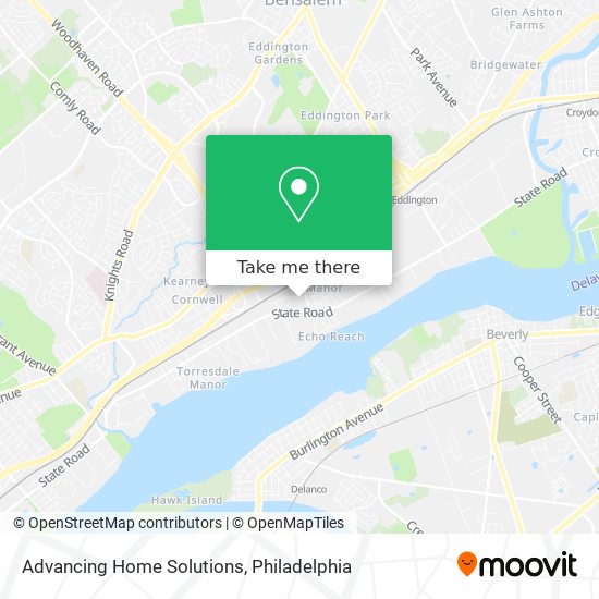 Advancing Home Solutions map