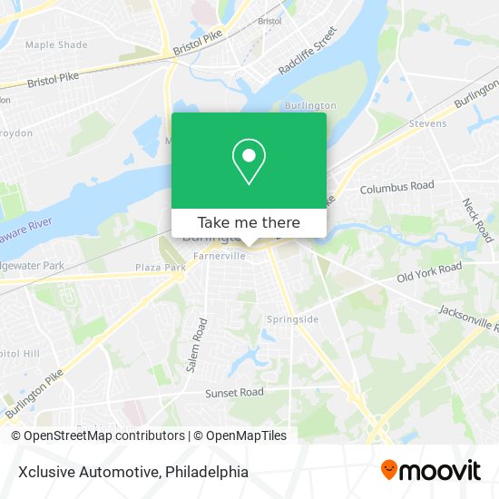 Xclusive Automotive map