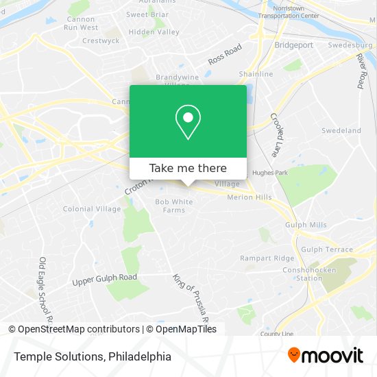 Mapa de Temple Solutions