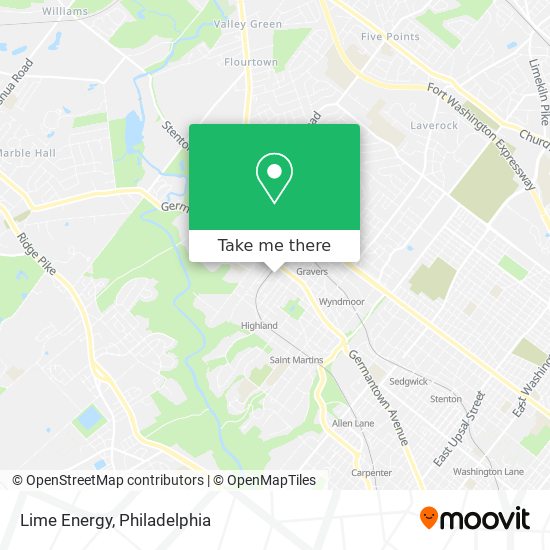 Lime Energy map