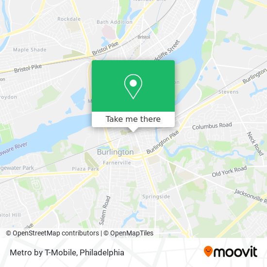 Metro by T-Mobile map