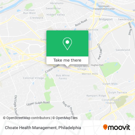 Choate Health Management map