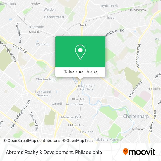 Abrams Realty & Development map