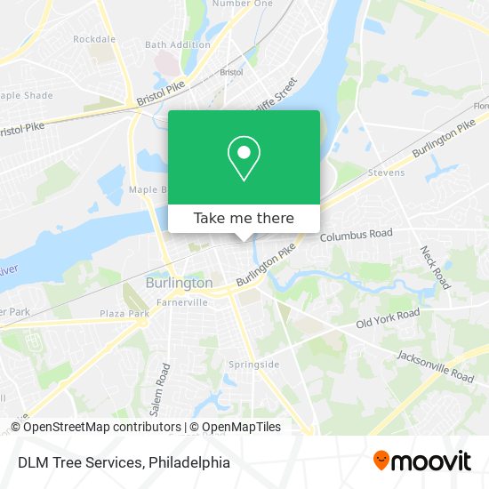 DLM Tree Services map
