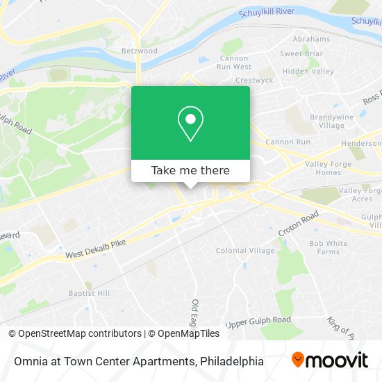 Omnia at Town Center Apartments map