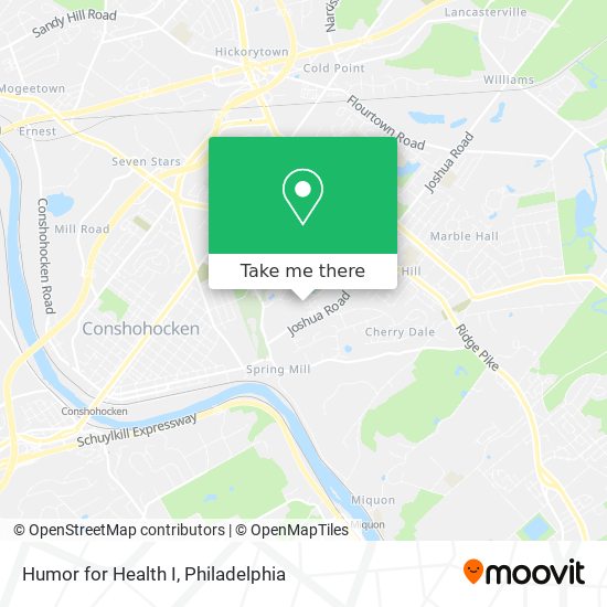 Humor for Health I map
