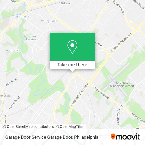 Mapa de Garage Door Service Garage Door