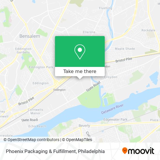 Phoenix Packaging & Fulfillment map