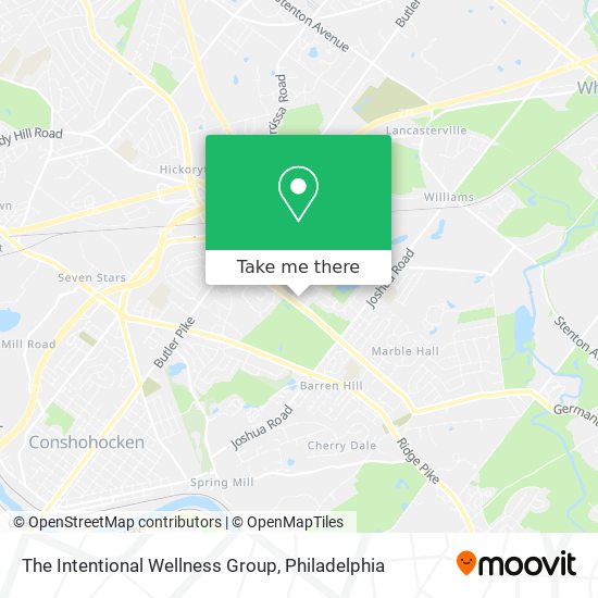 The Intentional Wellness Group map