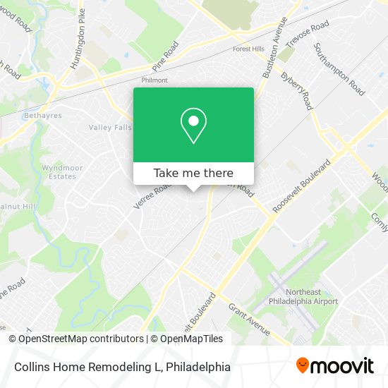 Mapa de Collins Home Remodeling L