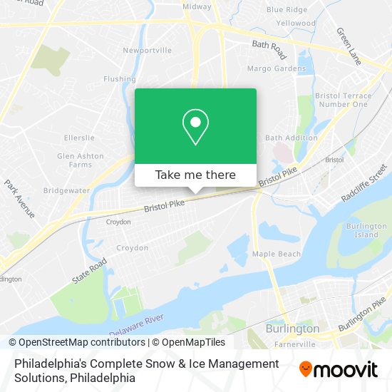 Mapa de Philadelphia's Complete Snow & Ice Management Solutions