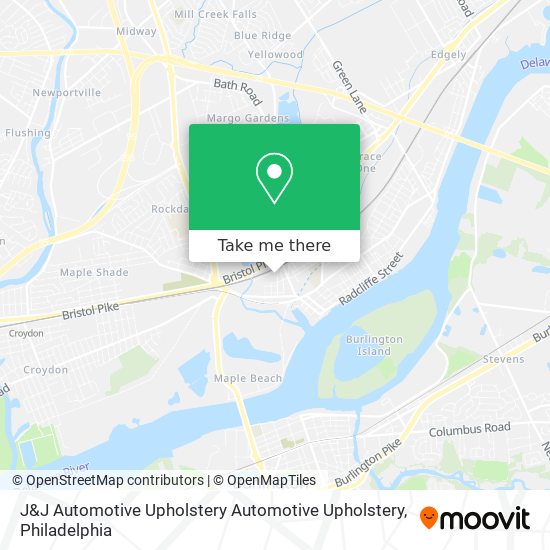 J&J Automotive Upholstery Automotive Upholstery map