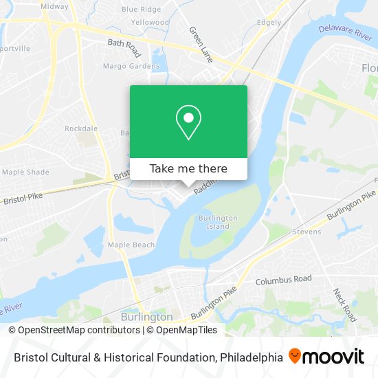 Bristol Cultural & Historical Foundation map