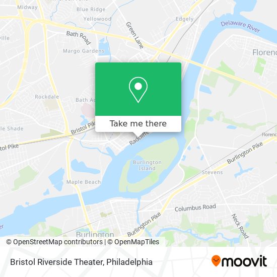 Bristol Riverside Theater map