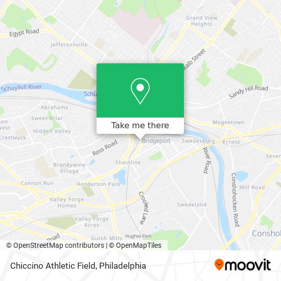 Chiccino Athletic Field map