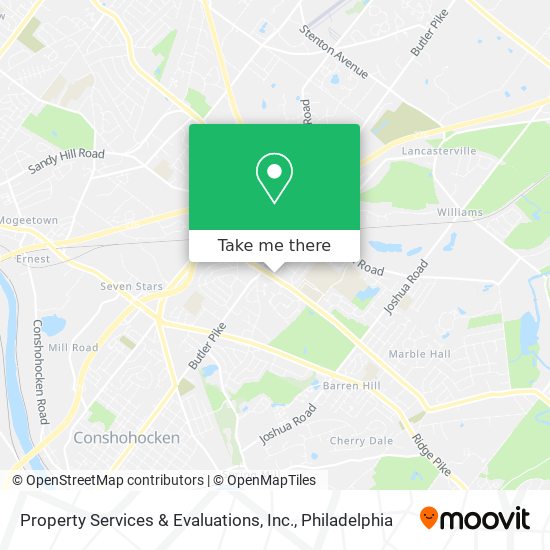 Property Services & Evaluations, Inc. map