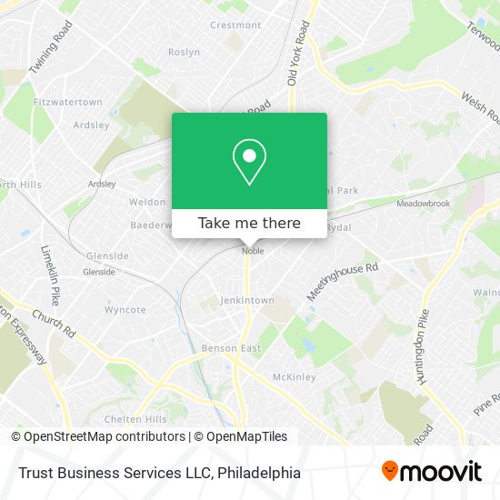 Mapa de Trust Business Services LLC