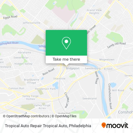 Mapa de Tropical Auto Repair Tropical Auto