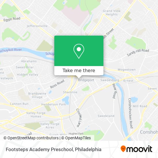 Mapa de Footsteps Academy Preschool