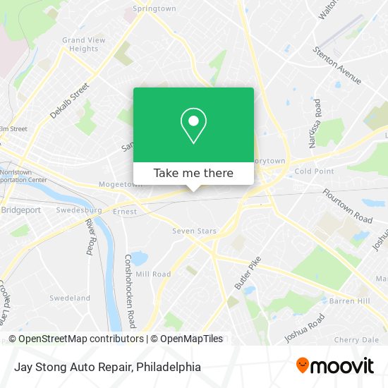 Mapa de Jay Stong Auto Repair