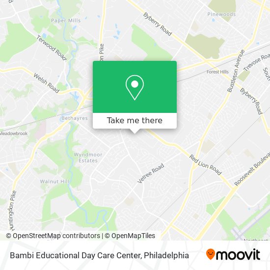 Bambi Educational Day Care Center map