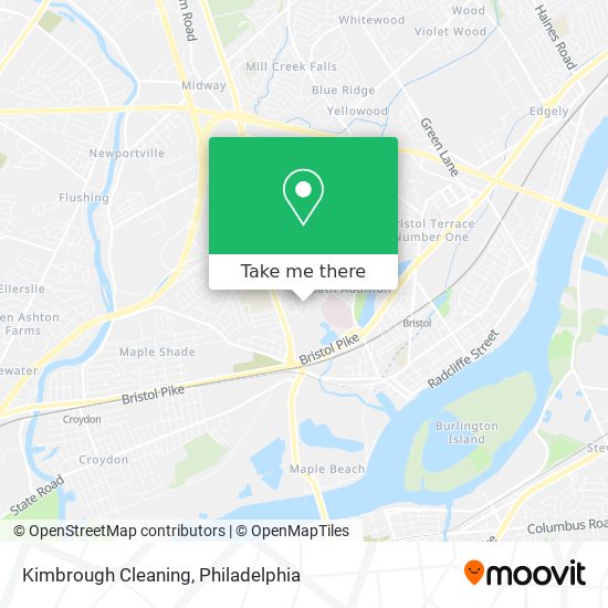 Mapa de Kimbrough Cleaning