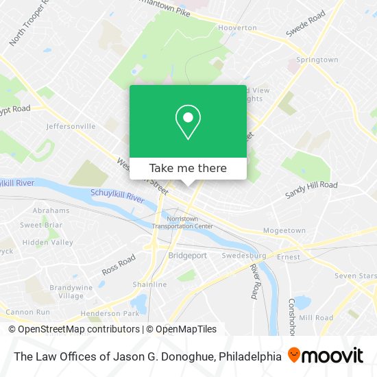 The Law Offices of Jason G. Donoghue map